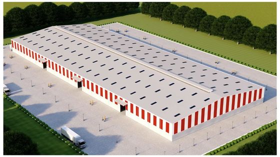 Q235 estructura de acero Warehouse