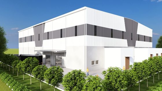 Q235 estructura de acero Warehouse