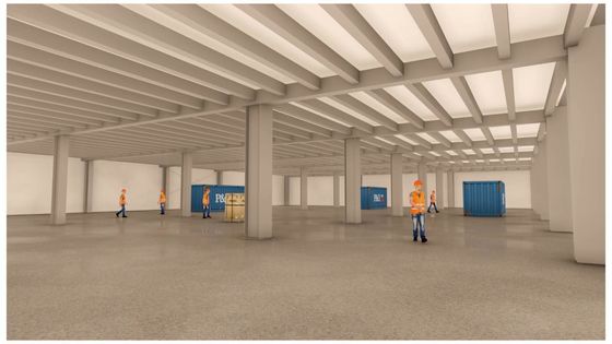 Construcción de estructuras de acero de alta intensidad OEM