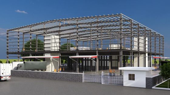 Construcción de estructuras de acero de alta intensidad OEM