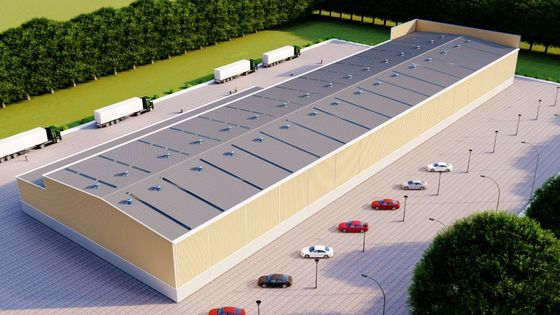 Construcción de estructuras de acero de alta intensidad OEM