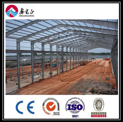 Cuadro de construcción de metal por encargo Partes de acero de estructura de acero corrugado
