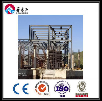 Almacén de estructura de acero ODM Almacén de marco de portal galvanizado