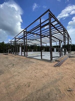 Sección H Almacén de acero Construcción Almacén de acero industrial ligero