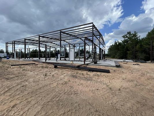 Sección H Almacén de acero Construcción Almacén de acero industrial ligero