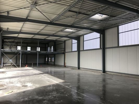Edificios de metal galvanizado Taller Estructura de acero Certificado ISO