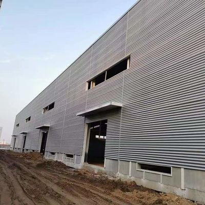 Construcción de estructuras de acero de gran altura Almacén galvanizado en caliente OEM