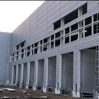 Construcción de estructuras de acero de gran altura Almacén galvanizado en caliente OEM