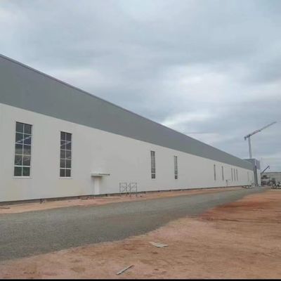 Construcción de estructuras de acero de gran altura Almacén galvanizado en caliente OEM