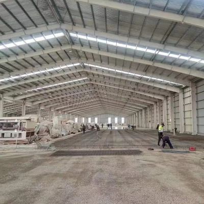 Construcción de estructuras de acero de gran altura Almacén galvanizado en caliente OEM