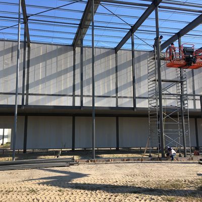 Sala de exposiciones de mercado de estructuras de acero prefabricadas de alta calidad personalizadas