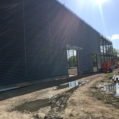 Sala de exposiciones de mercado de estructuras de acero prefabricadas de alta calidad personalizadas