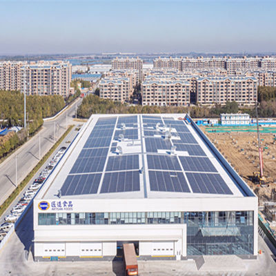Construcción prefabricada galvanizada por inmersión en caliente Estructura de acero Edificios de almacén