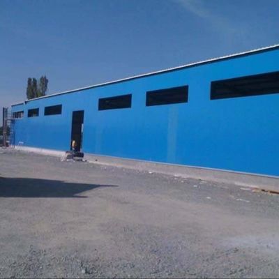 Nuevo estilo desmontable diseño personalizado estructura de acero fábrica de almacén