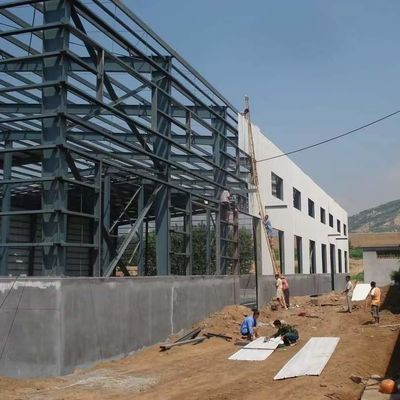 Construcción prefabricada de estructuras de acero de bajo costo