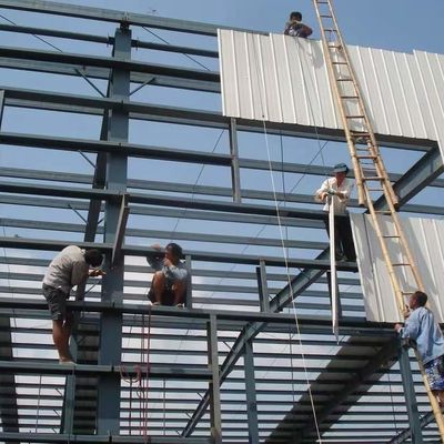 Construcción prefabricada de estructuras de acero de bajo costo