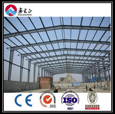 China Taller de almacenamiento de estructuras prefabricadas de acero a medida