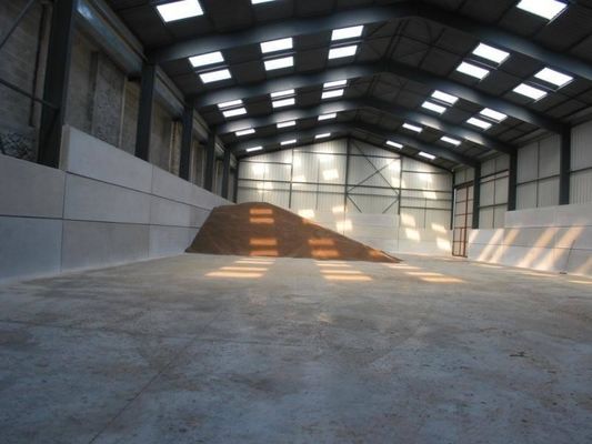 Estructura de acero Hangar prefabricado laminado en caliente galvanizado