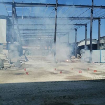 Construcción de edificios prefabricados de acero Taller de embotellado de agua