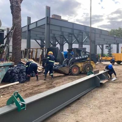 Almacén de estructura de acero personalizado de baja calidad y bajo costo
