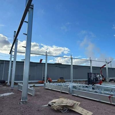 Almacén de estructura de acero personalizado de baja calidad y bajo costo