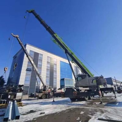 Edificio de oficinas de acero prefabricado de varios pisos para trabajar y vivir