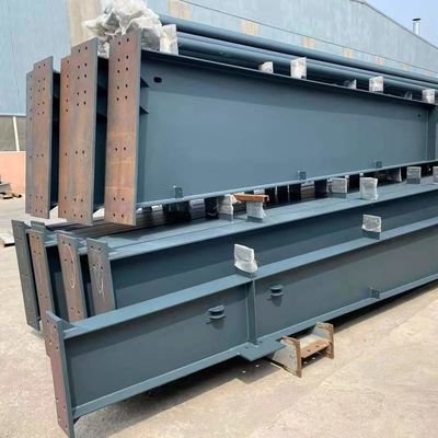 Columnas de acero y vigas de acero de acero y galvanizadas para la construcción de talleres de almacenes de acero