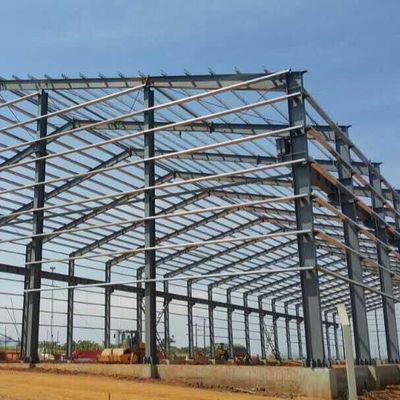 Construcción rápida Estructura de acero Almacén Edificio de oficinas medioambientales