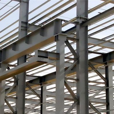 Acero de alta capacidad de color de la hoja de techo y los paneles de pared para la estructura de acero almacén