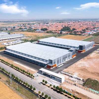 Estructura de acero ISO Taller de paneles EPS Estructura de acero prefabricada con forma de H