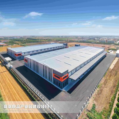 Estructura de acero ISO Taller de paneles EPS Estructura de acero prefabricada con forma de H