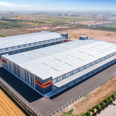 Almacén de estructura de acero SGS Edificio de almacén prefabricado personalizado