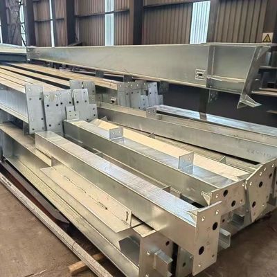Casas prefabricadas de acero de conexión de pernos Q355B Casas prefabricadas de metal