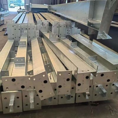 Casas prefabricadas de acero de conexión de pernos Q355B Casas prefabricadas de metal