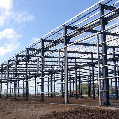 Taller de acero con vela recubierta de PVDF/PVC 150 km/h Carga e instalación de viento