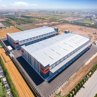Construcción de almacenes de estructura de acero de brida de 5-16 mm con costos laborales más bajos
