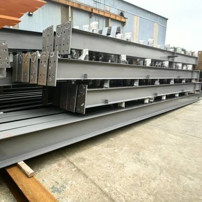Columnas de acero y vigas de acero de acero y galvanizadas para la construcción de talleres de almacenes de acero