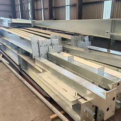 Taller de estructuras de acero impermeable con bajo contenido de carbono y fuego Taller de metal prefabricado