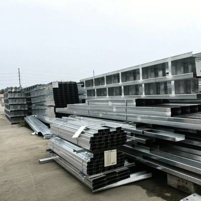 Construcción de estructuras de acero de gran altura Almacén galvanizado en caliente OEM