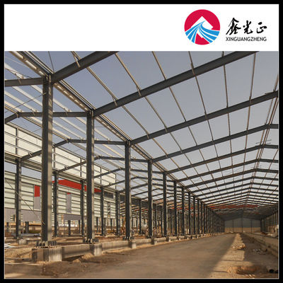 Primer de zinc rico en epoxi, almacén prefabricado terminado con marco de acero principal de acero H
