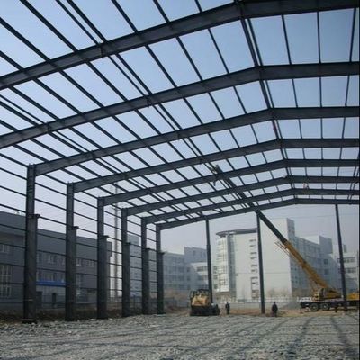 China Taller de almacenamiento de estructuras prefabricadas de acero a medida