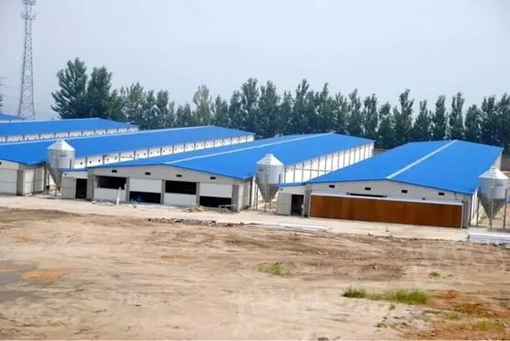 Taller de almacenamiento de estructuras prefabricadas de acero a medida