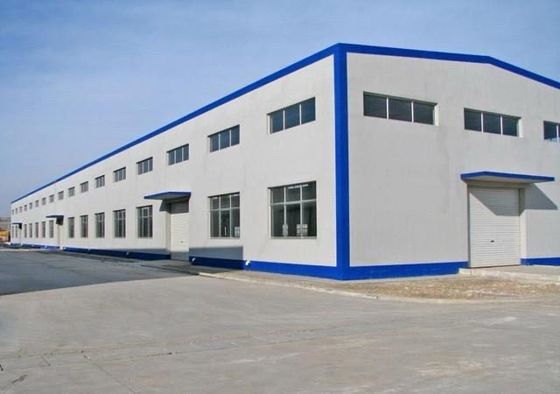 Proyecto de construcción de edificios prefabricados de almacenes, talleres y oficinas