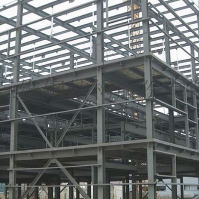 Eficiencia de los costes y estética moderna Edificios de oficinas con estructura de acero de alta durabilidad
