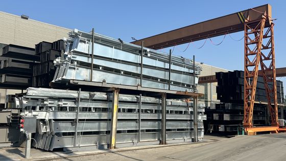 Almacén de estructuras prefabricadas de acero con conexión de tornillo Q235B Q355B