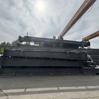 Taller de estructura de acero personalizado con vigas Q235 H y certificación ISO