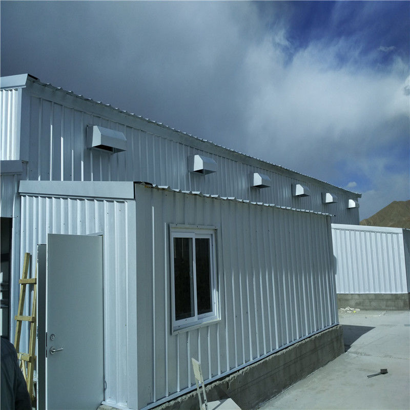 Acero galvanizado de tipo A Recinto para pollos de producción de huevos para sistemas automatizados de alimentación y bebida