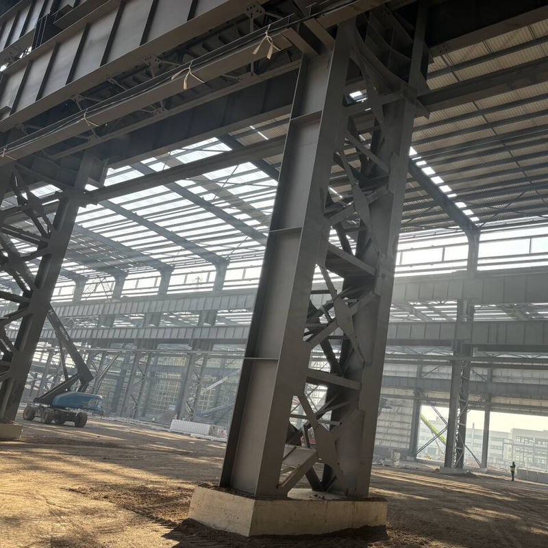 Casas prefabricadas de acero residenciales Q355B Material principal Tiempo de montaje corto para una construcción rápida