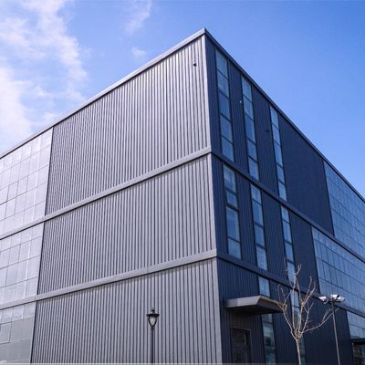 Q355 Estructura de acero ligero Almacén Edificio prefabricado soldado