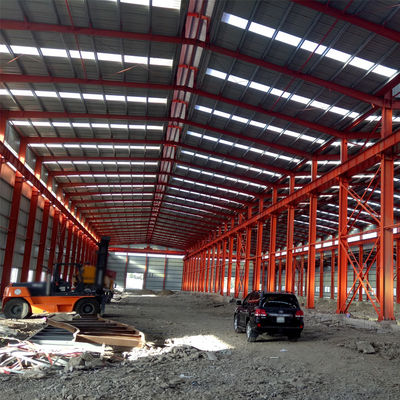 Panel de sándwich estructura de acero ligero almacén DIP galvanizado en caliente